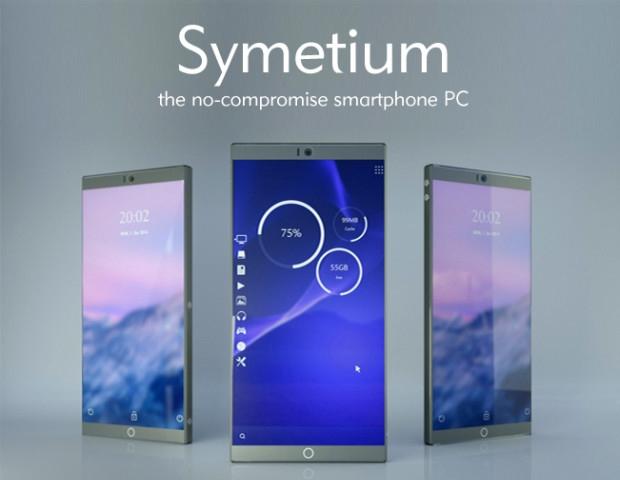 Symetium Smartphone PC: мощный смартфон, заменяющий компьютер