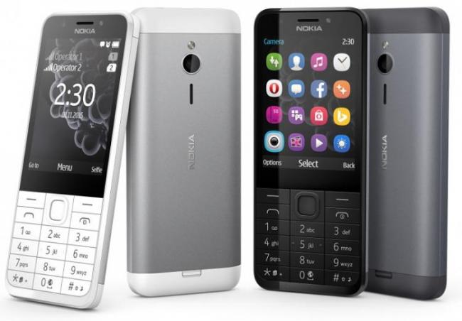 Nokia 230: телефон с 2-Мп фронтальной камерой за $55