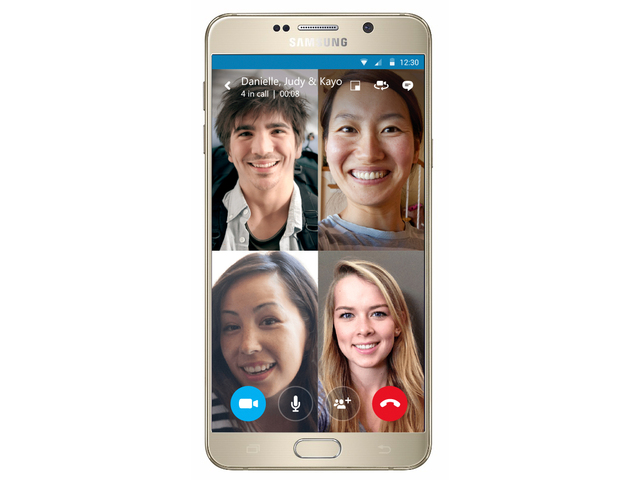 В Skype на мобильных появятся групповые видеозвонки