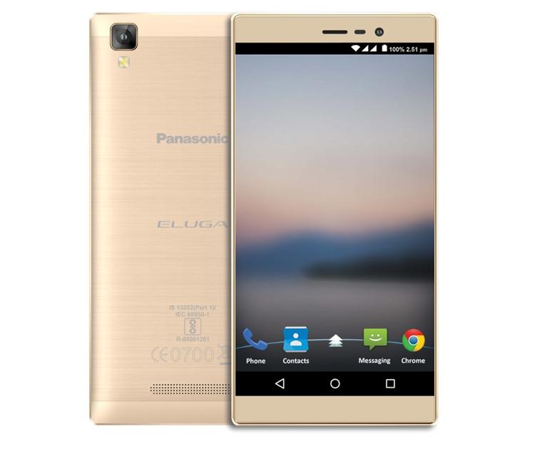 Смартфон Panasonic Eluga A2 наделён аккумулятором ёмкостью 4000 мА·ч