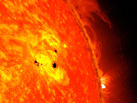 Исчезновение пятен на Солнце вызвало панику у ученых