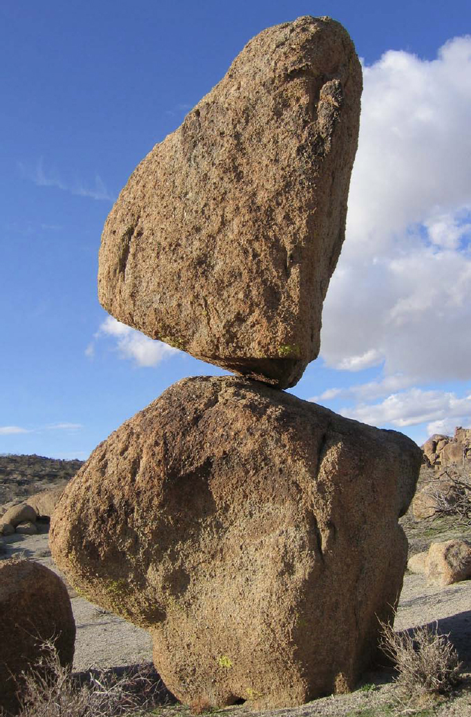 Загадка балансирующих камней возле разлома Сан-Андреас