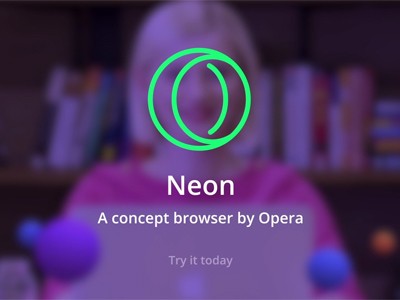 Opera запускает новый экспериментальный браузер Neon