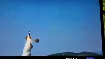 За запуском баллистической ракеты в Северной Корее проследил НЛО