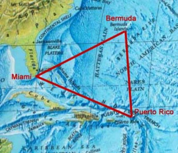 Учёных терзают новые тайны Бермудского треугольника
