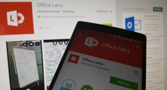 На Android вышло приложение для распознавания текстов Microsoft Office Lens
