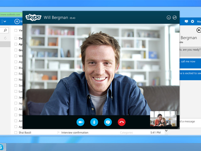 Microsoft открыла веб-версию Skype