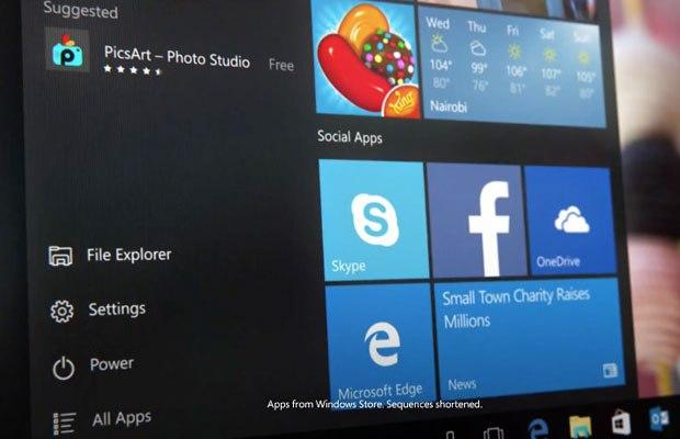 Microsoft выпустила первый ролик посвященный Windows 10