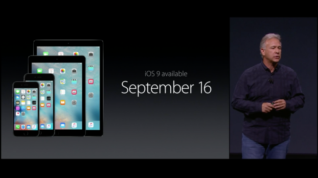 iOS 9 выйдет 16 сентября, новые iPhone — 25-го