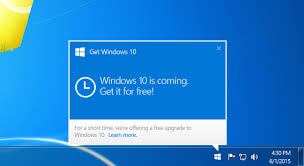 Microsoft предложила бесплатно обновиться до Windows 10