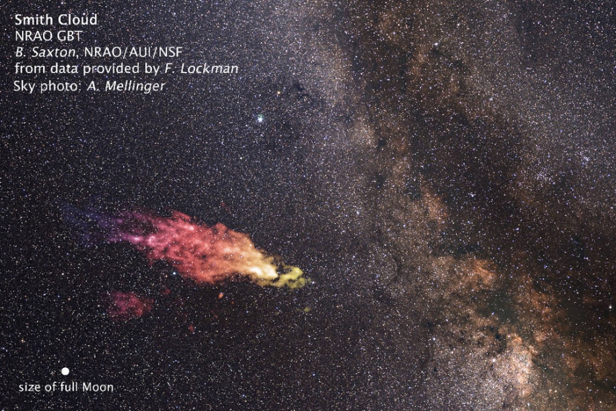 NASA: Наша галактика столкнется с чудовищным газовым облаком