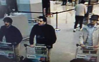 Появились кадры с третьим участником теракта в аэропорту Брюсселя