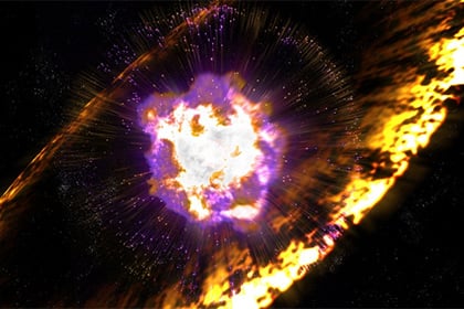 Астрофизики: взрывы сверхновых загрязнили Землю радиоактивными металлами