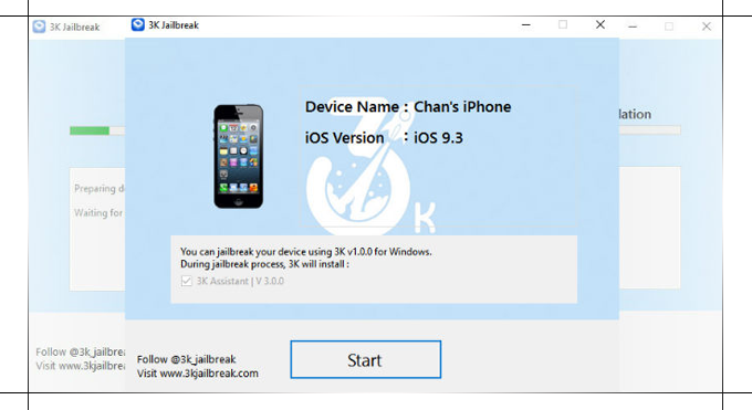 Проект 3K Jailbreak дает желающим получить джейлбрейк для iOS 9.3 ложную надежду