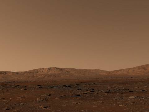 Наблюдатели за Марсом увидели в камне «голову йети»