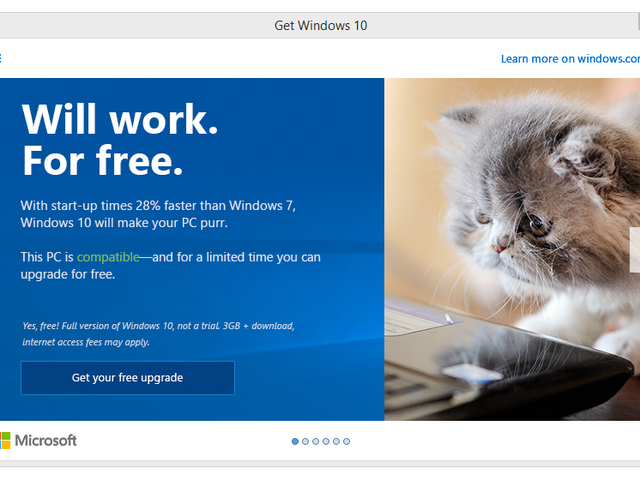 Лазейка Microsoft позволит бесплатно установить Windows 10