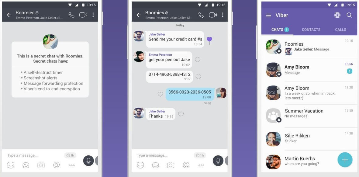 Viber запретил пользователям хранить секреты