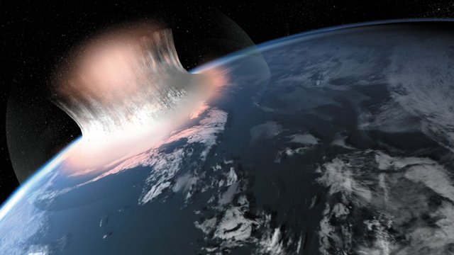 Ученые создали модель столкновения астероида с Землей