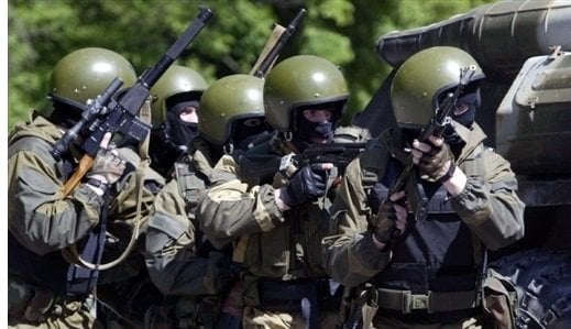 Российский спецназ увеличил присутствие на Донбассе