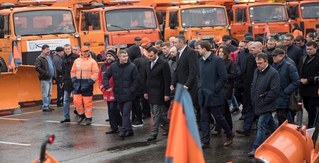 Віталій Кличко: «Столичні дорожники готові до утримання та прибирання дорожньої мережі в зимовий період»