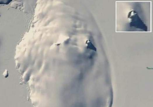В Антарктиде нашли гигантскую пирамиду неизвестного происхождения