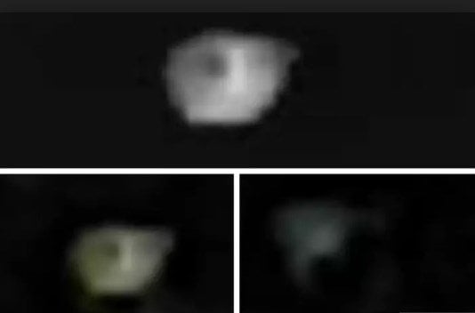 Гігантський інопланетний НЛО потрапив в об'єктив камери