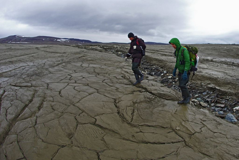 В Арктике почти пропало 3-километровое озеро