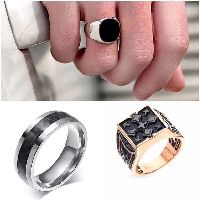 Печатки, перстни и мужские кольца: выбор и удачные сочетания