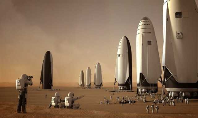 Маск планирует отправить на Марс миллион человек к 2050 году