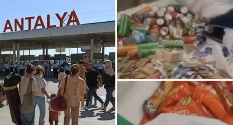 Російські туристи збиралися винести з готелю в Туреччині 35 кг їжі, шампунів та рушників (ВІДЕО)
