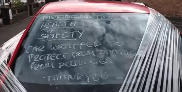 У Великобританії розсерджений сусід псує автомобілі за неправильне паркування (фото)