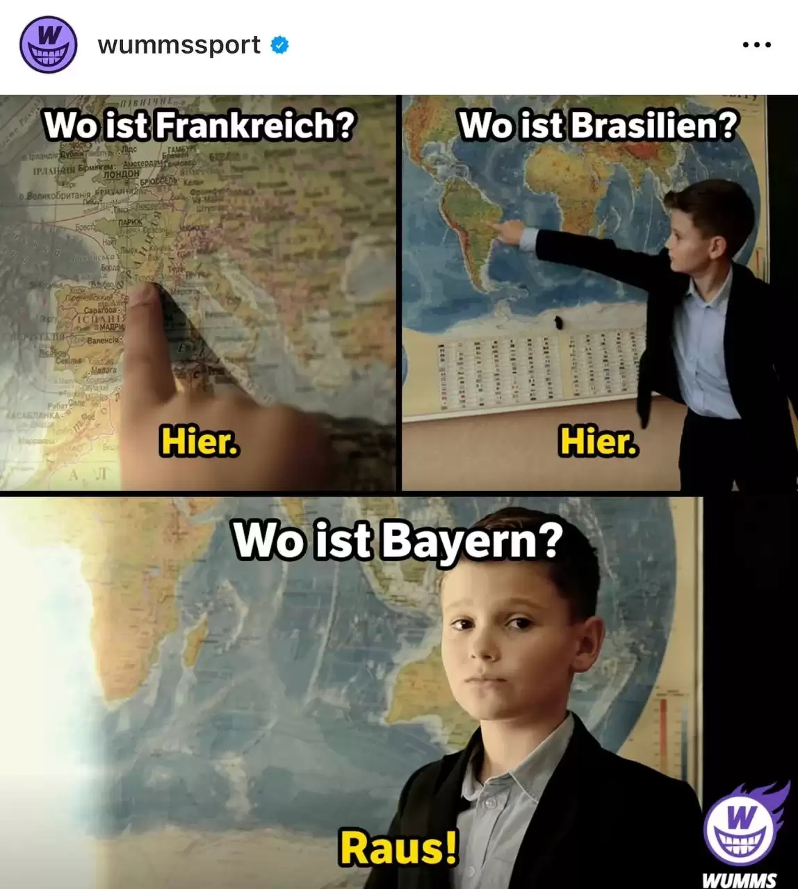 «А де Баварія?» Німці за допомогою українського відео висміяли легендарний клуб (відео)
