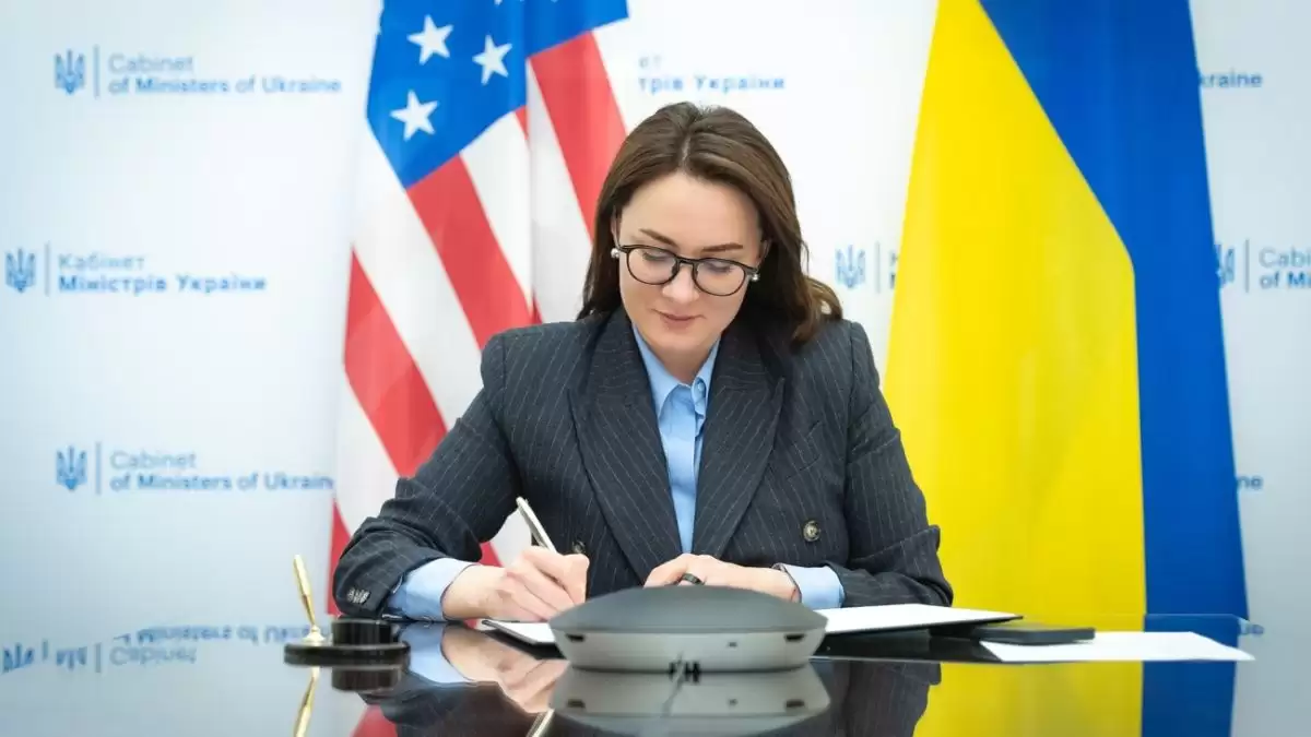 Юлія Свириденко та глава Мінфіну США Скотт Бессент