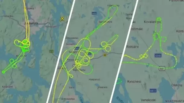 Пілоти під час навчання \"намалювали\" у небі чоловічі статеві органи - їм уже пригрозили покаранням