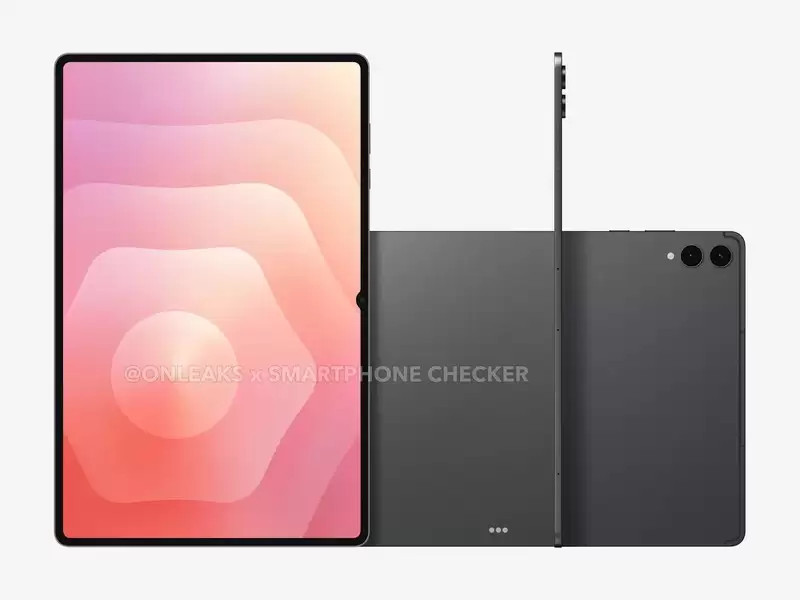 Дизайн Galaxy Tab S12 Ultra: тонкий корпус і подвійна камера